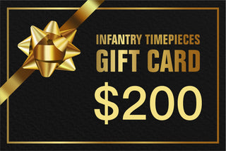 Give the Gift of Time – Infantry eGift Cards!