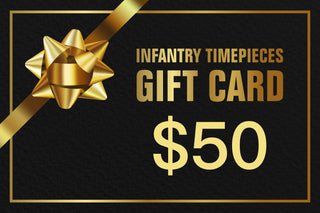 Offrez le cadeau du temps – Cartes-cadeaux électroniques Infantry !