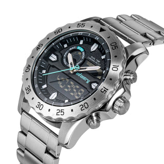 Infantry_Digital_Analog_Dual_Display_Men_s_Watch_-_Black_Silver_waterproof FS-012-S-S-02