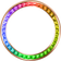 Rainbow Gemstone / Gold Ring