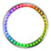 Rainbow Gemstone / Silver Ring