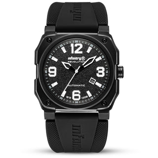 Infantry Automatic Men's Watch - Black waterproof_REVO-AUTO-03-V2