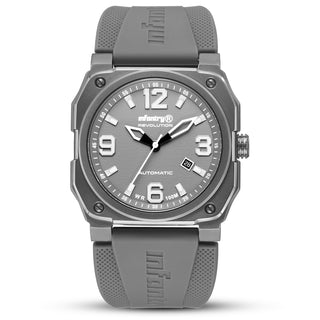 Infantry_Automatic Men's Watch - Grey waterproof_REVO-AUTO-04