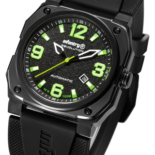 Infantry Automatic Men's Watch - Lamborghini Green REVO-AUTO-06-V2-03