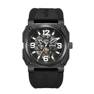 Infantry Automatic Movement Men's Watch - Black waterproof_REVO-SKL-03-V2