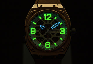 Infantry_Automatic_Movement_Men_s_Watch_-_Gold_Brown_waterproof REVO-MOD-01-C-05