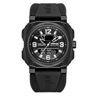 Infantry Digital & Analog Dual Display Men's Watch - Black waterproof_REVO-AD-03-V2