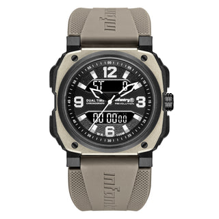 DesertInfantry Digital & Analog Dual Display Men's Watch - Desert waterproof_REVO-AD-05-V2